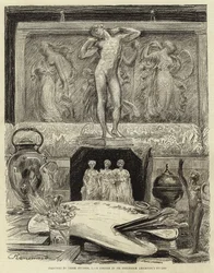 Maler in ihren Ateliers, I, eine Ecke im Atelier von Sir Frederick Leighton